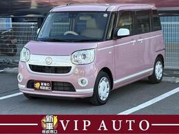 ダイハツ ムーヴキャンバス 660 G ホワイトアクセントVS SAIII 純正SDナビ・フルセグ・Pビューモニター