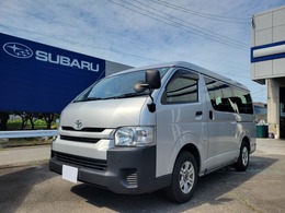 トヨタ ハイエース 2.7 DX ロング ミドルルーフ 4WD ナビバックモニターETC社外15インチアルミ
