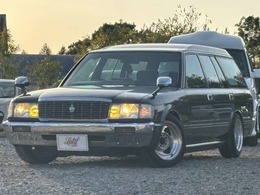 トヨタ クラウンワゴン 2.0 スーパーデラックス ローダウン　AC　ワンオフマフラー