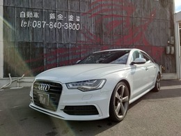 アウディ A6 2.8 FSI クワトロ Sラインパッケージ 4WD 本革ナビ地デジETC禁煙車スマートキー