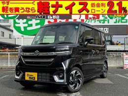 スズキ スペーシア 660 カスタム ハイブリッド XS 登録済未使用車　純正9型ナビ全方位モニタ