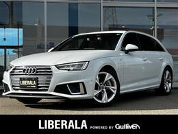 アウディ A4アバント 45 TFSI クワトロ スポーツ Sラインパッケージ 4WD 前後ドラレコ 360°カメラ Pバックドア ACC