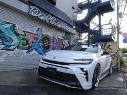 トヨタ クラウンスポーツ 2.5 Z E-Four 4WD RSR車高調　WORK22inc CVX モデリスタ