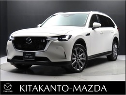 マツダ CX-80 2.5 PHEV Lパッケージ 4WD デモ 禁煙車 ナビ フルセグ 360°カメラ MR
