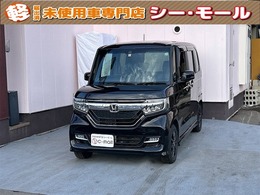 ホンダ N-BOX カスタム 660 G L ターボ ホンダセンシング 4WD 純正ナビシートヒーターETC両側スライド