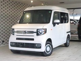 ホンダ N-VAN 660 +スタイル ファン ターボ 4WD ナビTV バックモニター 茶革調シートカバー