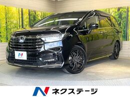 ホンダ オデッセイ 2.0 e:HEV アブソルート EX 両側電動ドア　純正10型SDナビ　後席モニタ