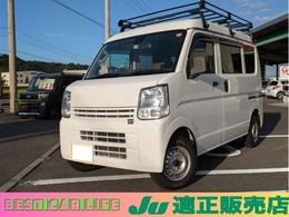 日産 NV100クリッパー 660 DX ハイルーフ 4WD 社外ナビ5速MT
