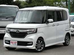 ホンダ N-BOX カスタム 660 G L ターボ ホンダセンシング 4WD 両側パワスラ　純正ナビ地デジBカメラ