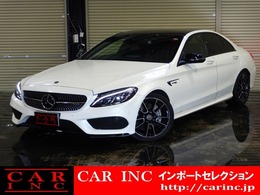 メルセデスAMG Cクラス C43 4マチック 4WD エクスクルーシブパッケージ　赤革シート