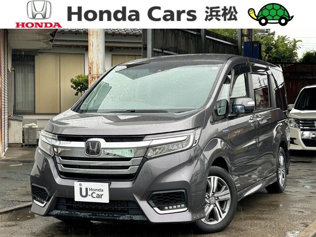 平成30年式　ステップワゴンスパーダ　スパーダハイブリッドGホンダセンシング　モダンスティールメタリック　入荷しました♪