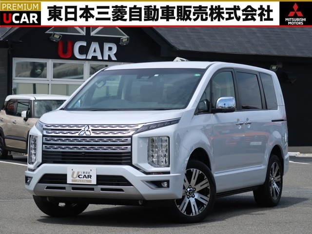 デリカD:5　P　2200クリーンディーゼルターボ　8速AT　4WD　ワンボックス　3列シート8人乗り　e-ASSIST