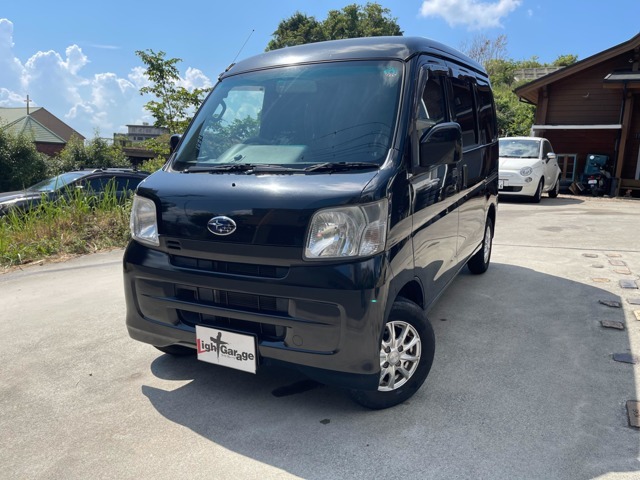 スバルサンバー　DOHCターボ　5速マニュアル車入庫しました！走行5万kmでまだまだこれから走ります(^^♪