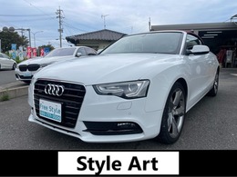 アウディ A5カブリオレ 2.0 TFSI クワトロ 4WD スマートキー　バックカメラ　カブリオレ