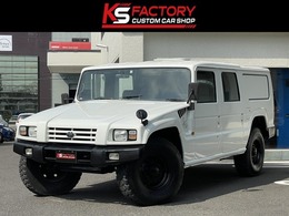 トヨタ メガクルーザー 4.1 ディーゼルターボ 4WD 新品全塗装済/走行3.9万km/ガラスルーフ/前