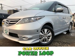 ホンダ エリシオン 3.0 VG エアロ HDDナビパッケージ 4WD 両側パワースライドドア　純正ナビ　エアロ