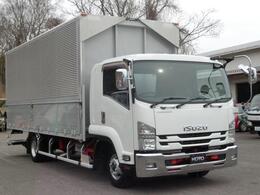 いすゞ フォワード アルミウイング 62ボデー/ワイド/ベット付/格納ゲート/6MT