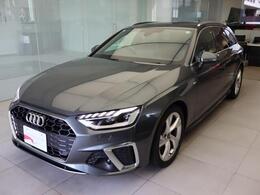 アウディ A4アバント 35TDI S line 認定中古車　ワンオーナー　禁煙車