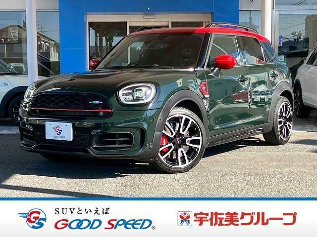 R4年式MINIクロスオーバーJCW入庫！希少なレベルグリーン！お問い合わせは、052-773-4092後藤まで！ Apple Car Play　アダクティブクルーズコントロール　シートヒーター　ヘッドアップディスプレイ　パドルシフト