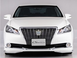 トヨタ クラウンマジェスタ 3.5 Fバージョン 黒革/全方位カメラ/フルエアロ/車高調/19AW
