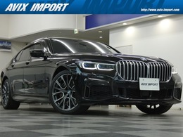 BMW 7シリーズ 750i xドライブ Mスポーツ 4WD 後期型 ガラスSR 黒革 HUD＆Dアシスト 20AW