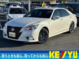 トヨタ クラウンアスリート ハイブリッド 2.5 S 禁煙1オーナー　レザーシートパッケージ