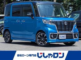 スズキ スペーシア 660 カスタム ハイブリッド XSターボ 禁煙車/社外ナビ/Bluetooth/両側パワースラ