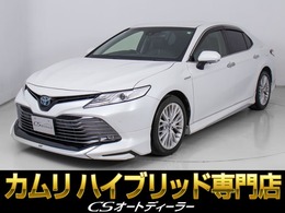 トヨタ カムリ 2.5 G レザーパッケージ 禁煙/モデリスタフルエアロ/純正SDナビ/BSM
