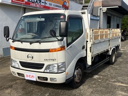 日野自動車 デュトロ 2.0t平ボディ垂直パワーゲート付 フロア5MT・4900ccディーゼル