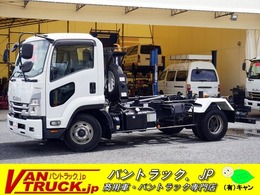 いすゞ フォワード 4トン　アームロール　3.8トン積　新明和 ベッドレス　アームロール　積載3800kg　ツ