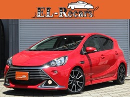 トヨタ アクア 1.5 G G's G's専用エアロ・専用暖半革シート・SDナビ