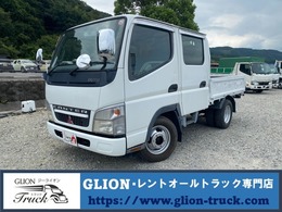 三菱ふそう キャンター 1.25t積・Wキャブ・5MT ・荷台鉄板張り　　1.25t積　Wキャブ　5MT