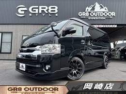 トヨタ ハイエース 2.7 GL ロング ミドルルーフ 4WD 10人乗り/4WD/ベットキット/キャンピング