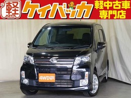 ダイハツ ムーヴ 660 カスタム X 4WD 純正メモリナビ/フルセグTV