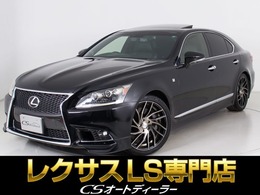 レクサス LS 460 Fスポーツ 禁煙/新品20アルミ/新品タイヤ/TRDエアロ