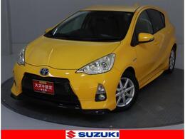 トヨタ アクア 1.5 S 車検整備渡し　BTナビ・ETC・前後ドラレコ