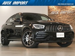 メルセデスAMG GLCクーペ 43 4マチック 4WD 後期 レザ-EXC-PKG SR 黒革 Burmester RSP