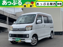 ダイハツ アトレーワゴン 660 カスタムターボRS リミテッド 社外ナビ(TV FM　CD　DVD　BT)　ETC　片側