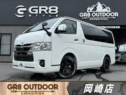 トヨタ ハイエースバン 2.8 スーパーGL ダークプライムII ロングボディ ディーゼルターボ 17インチアルミホイール/ベットキッド