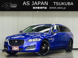 ジャガー XFスポーツブレイク プレステージ 2.0L D180 ディーゼルターボ 距離無制限1年保証　禁煙車　黒革　純正OP