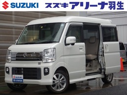 スズキ エブリイワゴン 660 PZターボスペシャル ハイルーフ カメラブレーキサポート ドアバイザー 禁煙