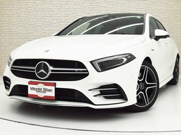 メルセデスAMG Aクラスセダン A 35 4マチック 4WD AMGアドバンスドPKG/パノラマSR/灰黒革/ACC