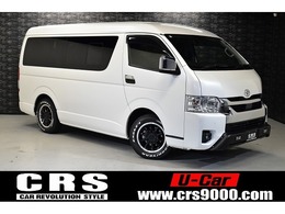 トヨタ ハイエース 2.7 GL ロング ミドルルーフ 4WD ・ホワイトパールクリスタルシャイン・片側