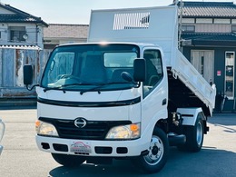 日野自動車 デュトロ 3tセフティーローダーダンプ 花見台ダンプターボ4ナンバー5速MT