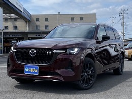 マツダ CX-80 3.3 XDハイブリッド エクスクルーシブ スポーツ ディーゼルターボ 4WD 12.3インチナビ　アラウンドカメラ