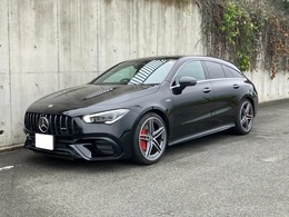 メルセデスAMG CLAシューティングブレーク CLA 45 S 4マチックプラス 4WD デジタルスピードメーター　パノラマルーフ