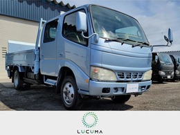 トヨタ ダイナ 4.0 ダブルキャブ ワイド ロング 高床 ディーゼルターボ 4WD 全塗装・Wキャブ・エアコン