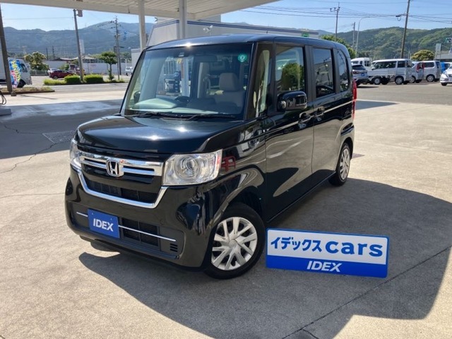 N-BOX　入庫しました！高年式の自社レンタアップ車です。定期メンテナンス実施しており、安心です。ナビ・バックカメラ・パワスラ・ホンダセンシングと一通りついております。お早めにご検討下さい
