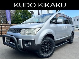 三菱 デリカD：5 2.4 G パワーパッケージ 4WD 禁煙車/新品ヨコハマジオランダーXA-T＆ロ