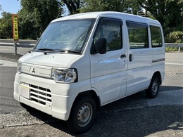 三菱 ミニキャブバン 660 CD ハイルーフ 4WD エアコン　パワステ　4WD　両側スライド